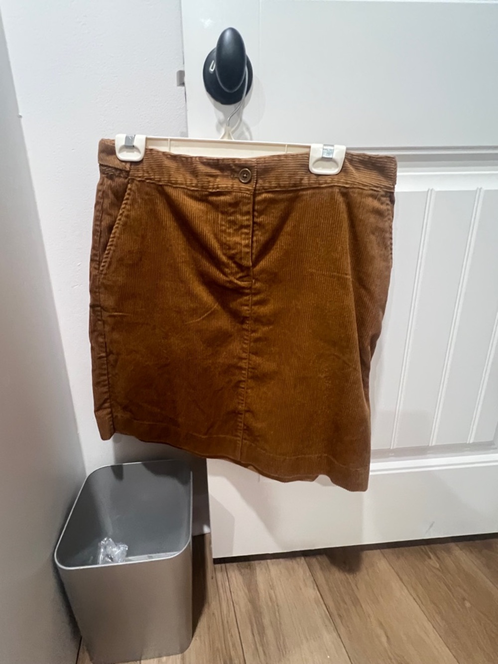 Talbots Women's Corduroy Mini Skirt in Brown size 8